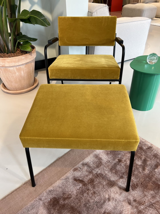 Image 1 of FEST Monday Lounge Chair (mit Armlehnen) + Ottomane