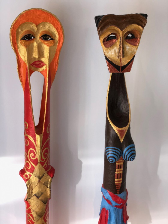 Image 1 of Gemma Bouwman Exklusive Statuen auf Sockel 200cm