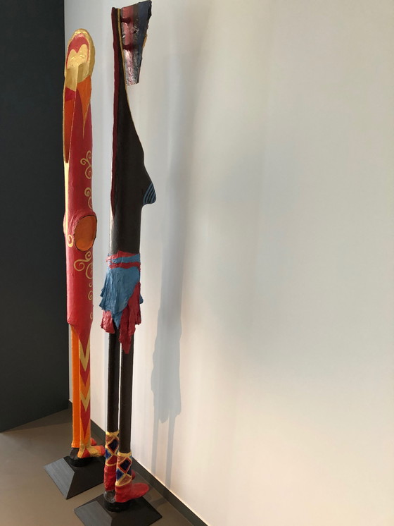 Image 1 of Gemma Bouwman Exklusive Statuen auf Sockel 200cm