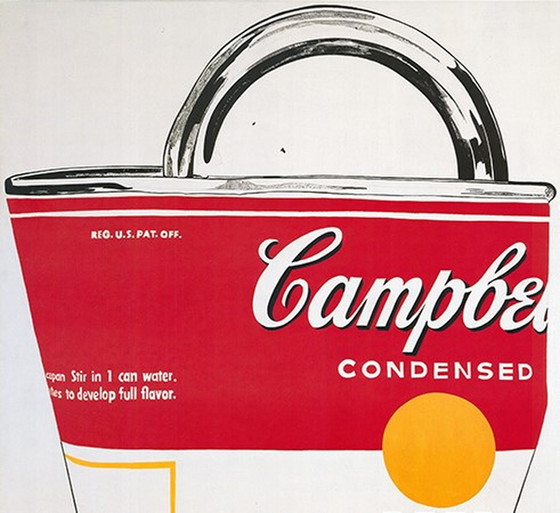 Image 1 of Andy Warhol - Cambells Suppendose. Offset uit 1962