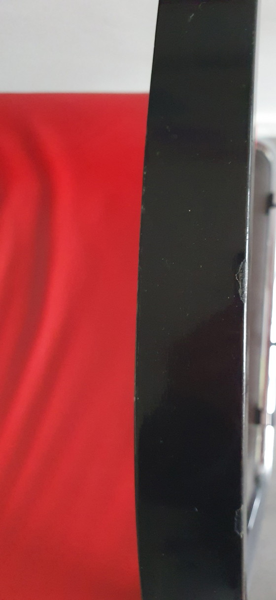 Image 1 of Thonet Rohrgestellstuhl aus rotem Leder