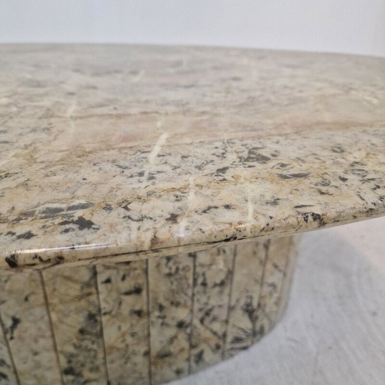 Image 1 of Vintage Marmor Couchtisch, Italien 1980