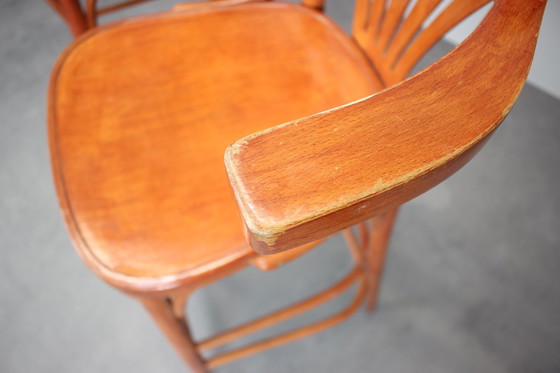 Image 1 of 2er set vintage barhocker von Ton, 1980