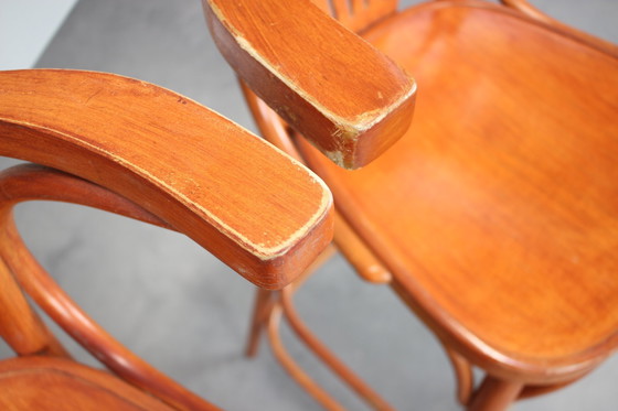 Image 1 of 2er set vintage barhocker von Ton, 1980