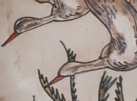 Image 1 of Dekorativer Wandteller von Ruscha, 1960er Jahre