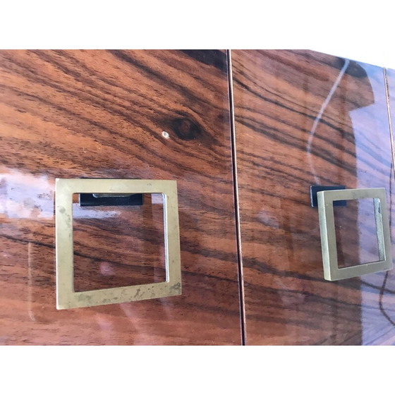 Image 1 of Vintage Kommode aus Palisanderfurnier mit 3 Schubladen