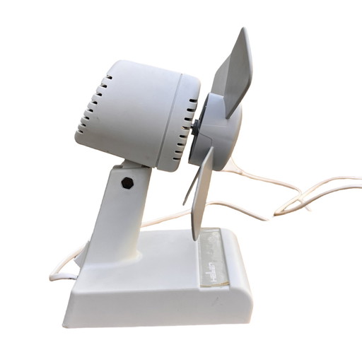 Tischventilator, Heller Tv 170, Italien 1980er Jahre