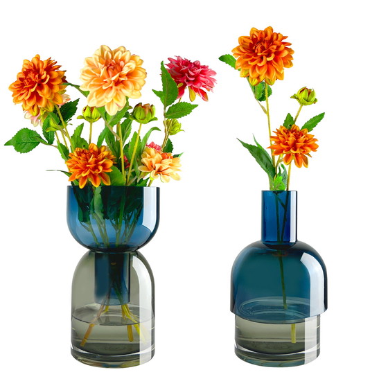 Image 1 of Cloudnola Flip Vase Medium Blau und Grau