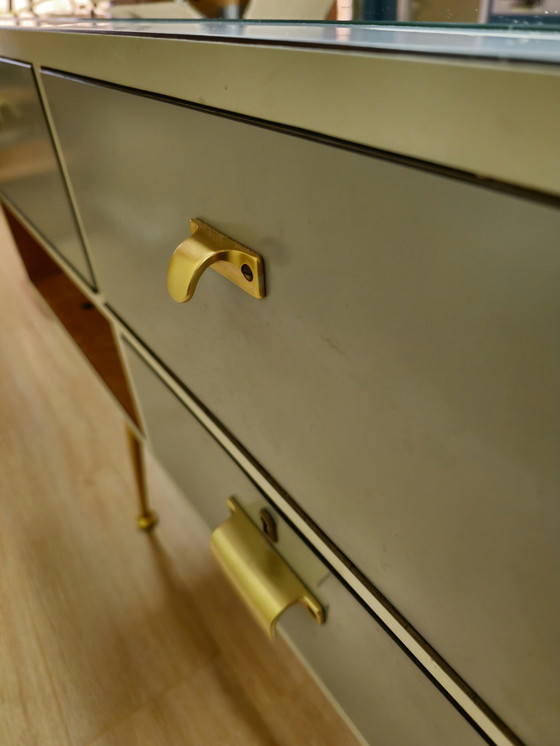 Image 1 of Vintage Countertop Verkaufstheke Theke Vitrine Vitrine Arc