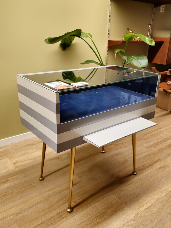 Image 1 of Vintage Countertop Verkaufstheke Theke Vitrine Vitrine Arc