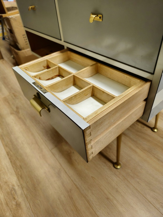 Image 1 of Vintage Countertop Verkaufstheke Theke Vitrine Vitrine Arc