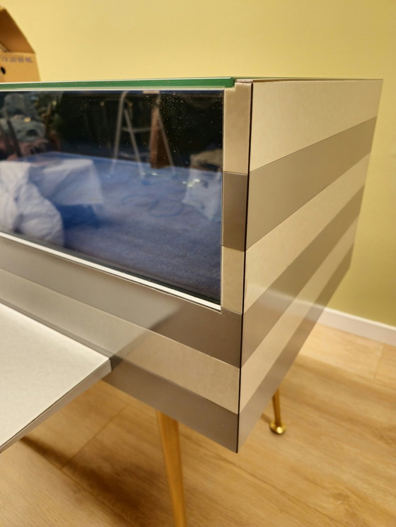 Image 1 of Vintage Countertop Verkaufstheke Theke Vitrine Vitrine Arc