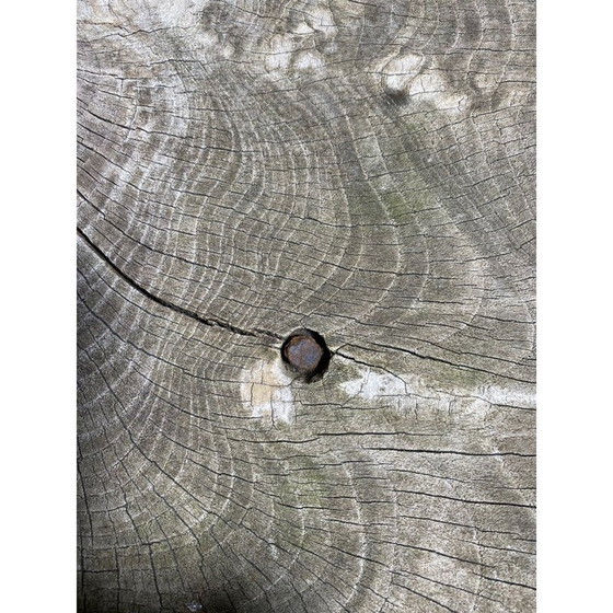 Image 1 of Paar brutalistische Sessel aus Teakholz im Vintage-Stil