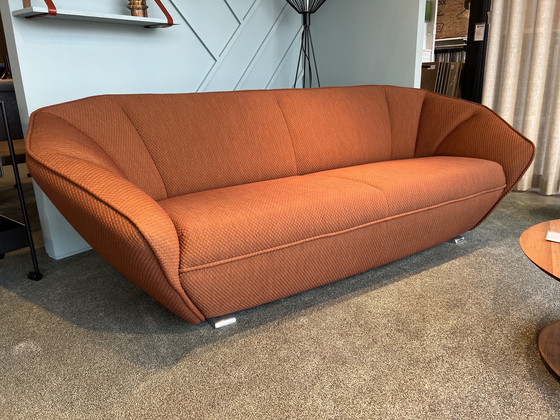 Image 1 of Pode Colla 3-Sitzer Sofa Mosaik Stoff mit Hocker