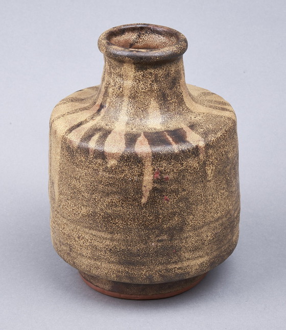 Image 1 of Karlsruher Majolika Vase, 70Er Jahre, Friedgart Glatzle