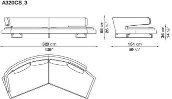 Image 1 of B&B Italia Sofa Arne bank