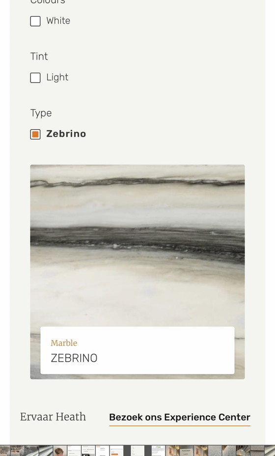 Image 1 of Linteloo Heath Couchtisch groß Marmor