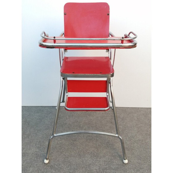 Image 1 of Alter Kinderhochstuhl, 1960