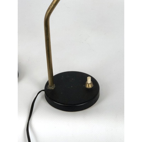 Image 1 of Paar Vintage-Lampen mit verstellbarem Kegel, Italien