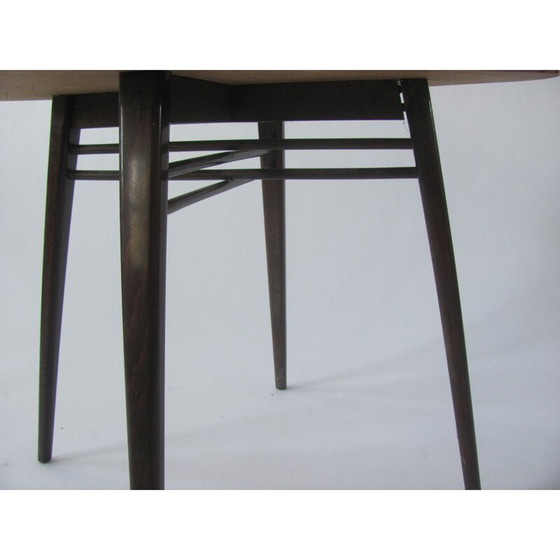 Image 1 of Kleeblatt-Tisch von Setona Liberec, Tschechien 1960