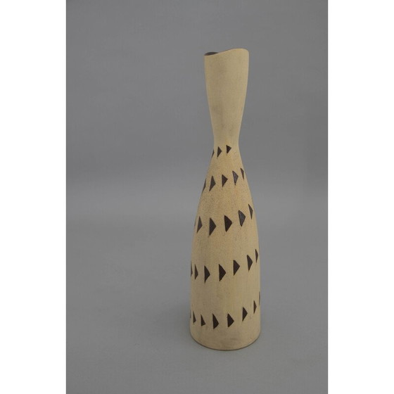 Image 1 of Keramikvase aus der Mitte des Jahrhunderts, Tschechoslowakei 1960er Jahre