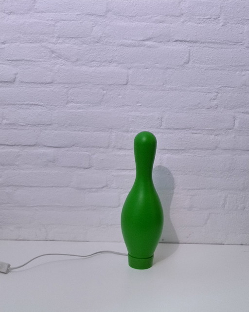 Knock-Off Bowling Pin Lampe - Josh Owen - Bozart - Grün