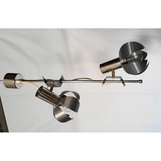 Image 1 of Blumenkronleuchter aus Metall, 1970