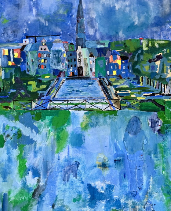 Image 1 of Peter Waterschoot 1969-2022 Wunderschönes Impressionistisches Gemälde