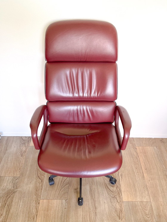 Image 1 of Mobili Italiani Moderni Chefschreibtischstuhl von Ico & Lucisa Parisi