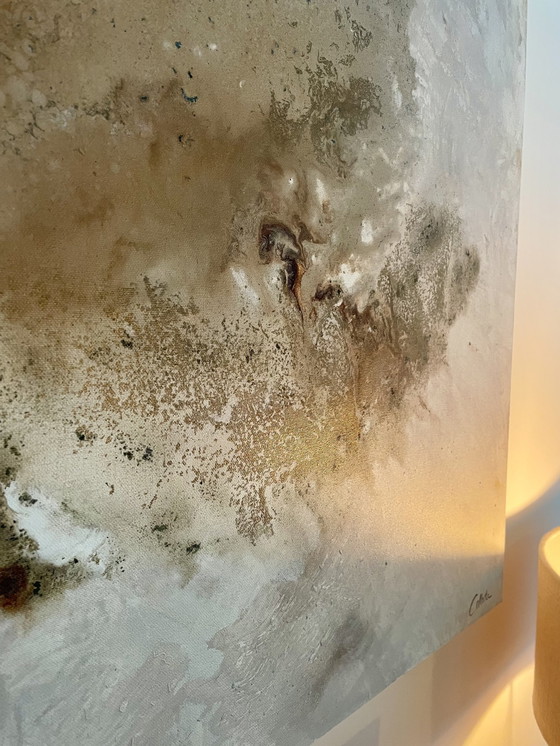 Image 1 of Lotte Collette - Gemälde auf Leinwand 90Cm X 90Cm