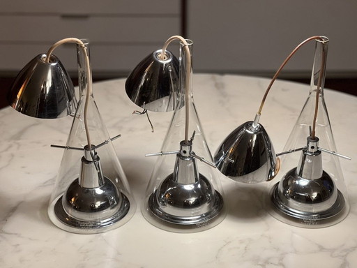 Hängeleuchten Flute 1. Auflage Franco Raggi Von Fontana Arte 1999