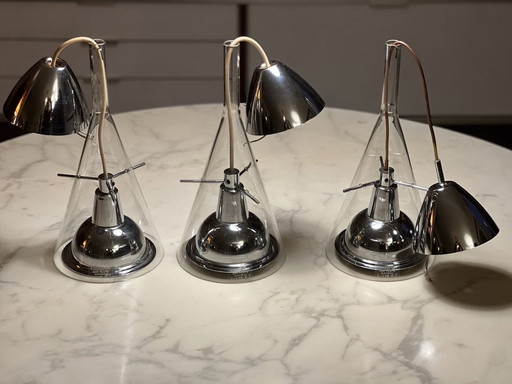 Hängeleuchten Flute 1. Auflage Franco Raggi Von Fontana Arte 1999