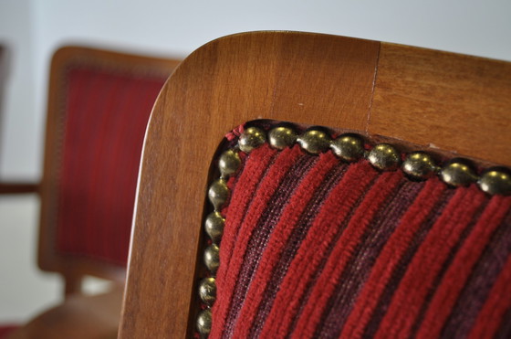 Image 1 of 4x Art Deco Esszimmerstuhl