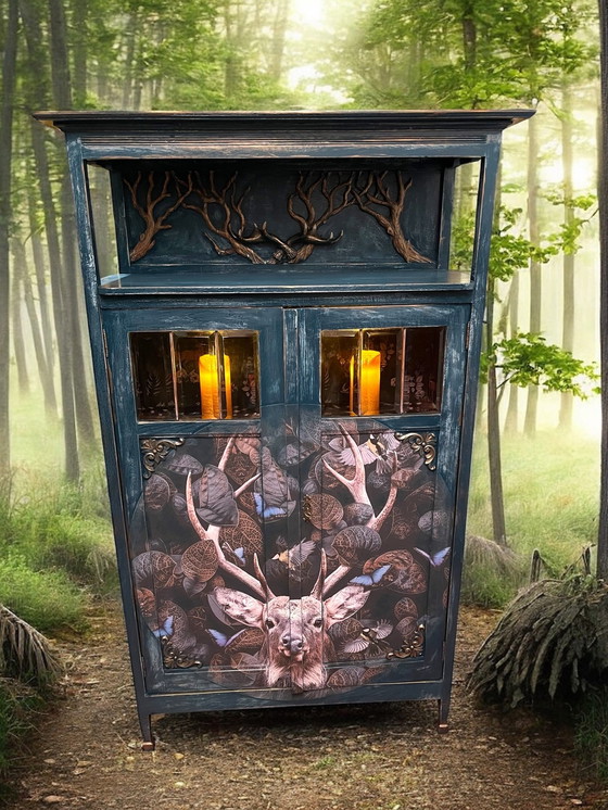 Image 1 of Oh Deer Art Deco Hirsch Kabinett
