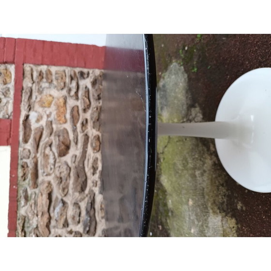 Image 1 of Vintage Couchtisch aus schwarzem Marmor und Aluminium, 1970