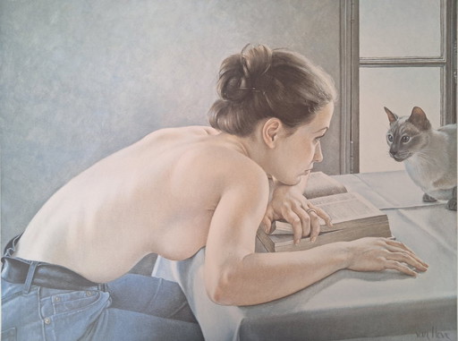 Lithographie Francine Van Hove