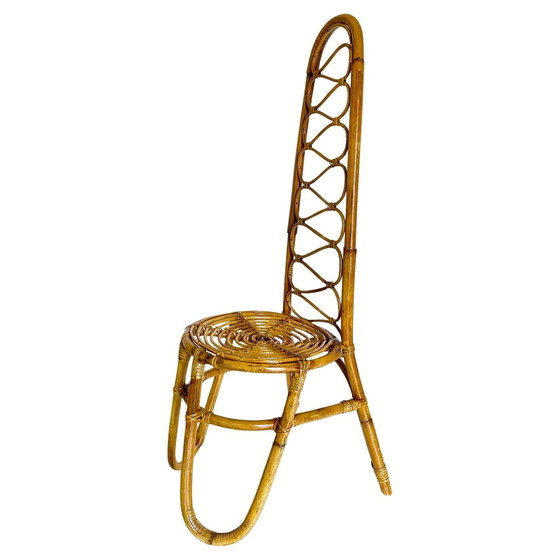 Image 1 of 1X Midcentury Modern Bamboo Stühle, Italien 1960S