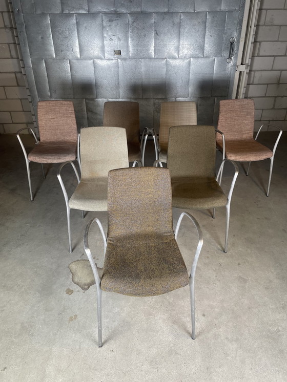 Image 1 of 7x Akaba Gorka Stuhl gepolstert