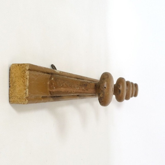 Image 1 of Vintage-Garderobenständer aus Holz mit 5 Haken