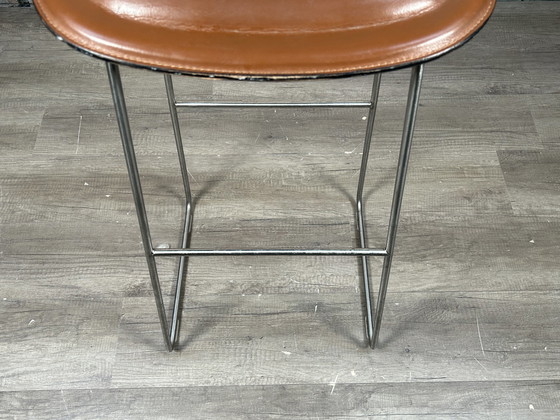 Image 1 of Cappellini Hi Pad Stool brauner Barhocker