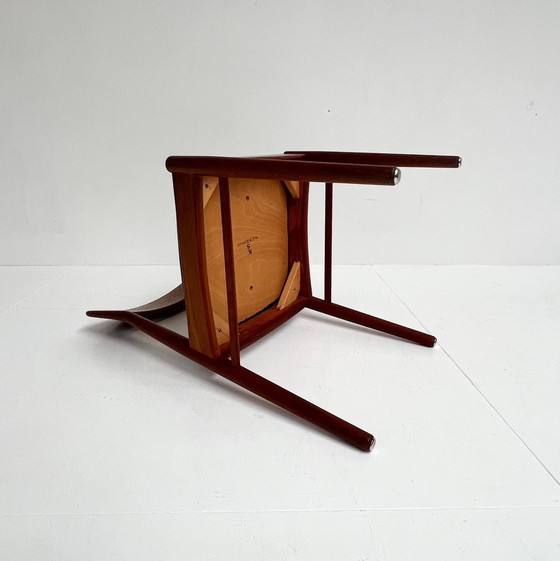 Image 1 of Satz von 6 Stühlen des Modells 26 von Henning Kjaernulf für Kurop Stolefabrik, 1960er Jahre