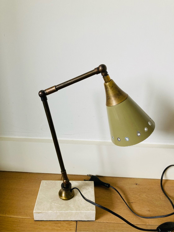 Image 1 of Vintage italienische Schreibtischlampe