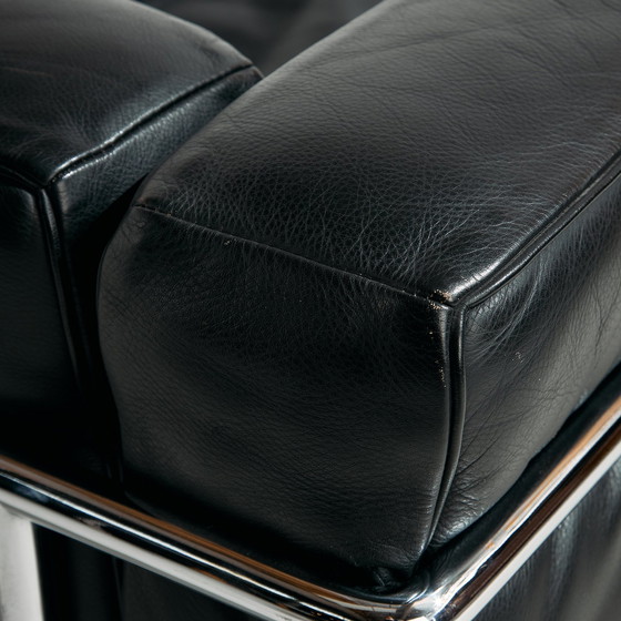 Image 1 of Mk10898 Lc2 Sofa von Le Corbusier, Pierre Jeanneret und Charlotte Perriand für Cassina