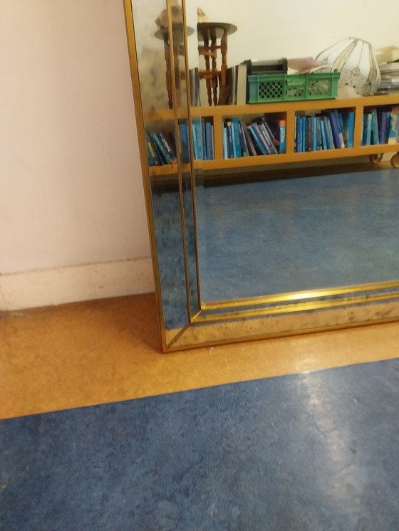 Image 1 of 1 x großer Spiegel Deknudt Belgien. 180 x 100cm 1980er Jahre