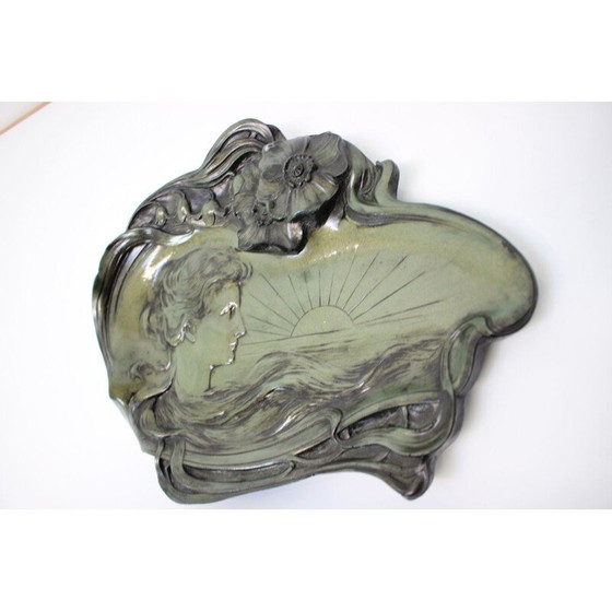 Image 1 of Wandskulptur aus Harz, Tschechoslowakei 1950