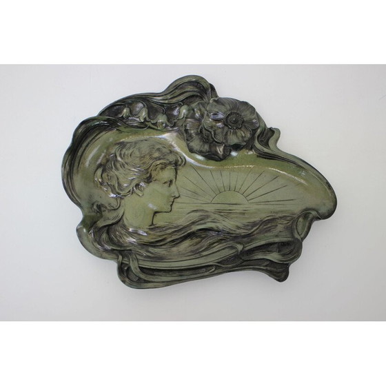 Image 1 of Wandskulptur aus Harz, Tschechoslowakei 1950