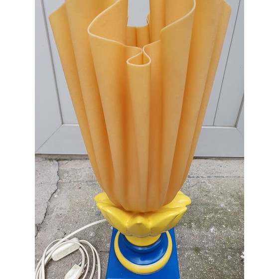 Image 1 of Vintage Athena Beige Banana Lampe von Georgia Jacob, 1975