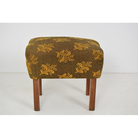 Image 1 of Mid-Century Hocker oder Tabouret Tschechoslowakei 1950er Jahre