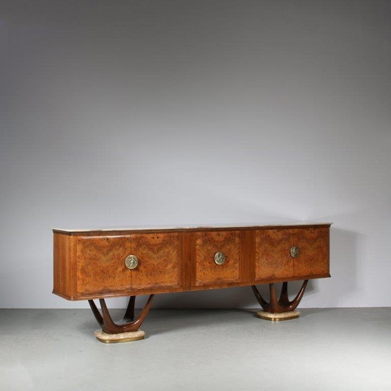 Image 1 of Großes Fratelli Turri Sideboard aus Italien, 1950