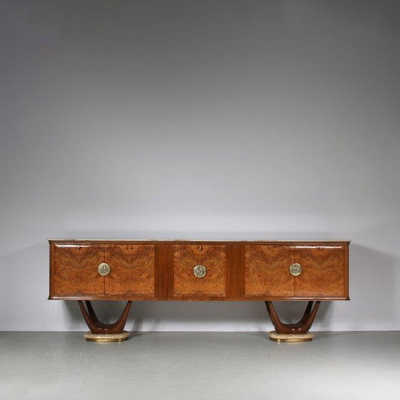 Image 1 of Großes Fratelli Turri Sideboard aus Italien, 1950